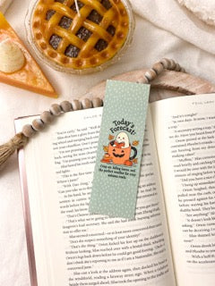 Cozy Autumn Bookmark