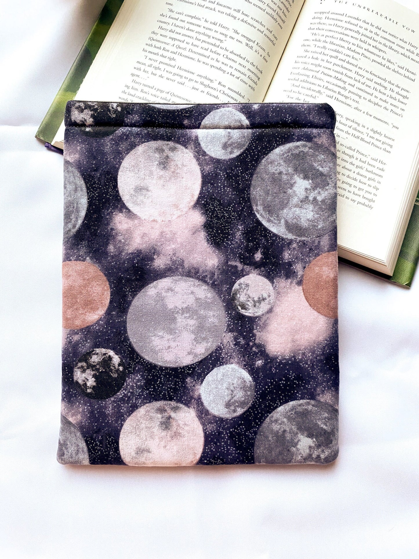 Moon and Outer Space Book Sleeve