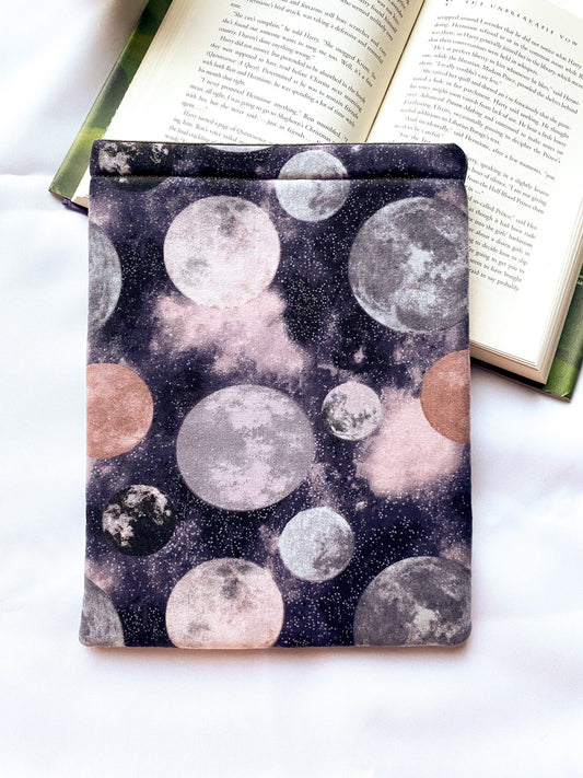 Moon and Outer Space Book Sleeve