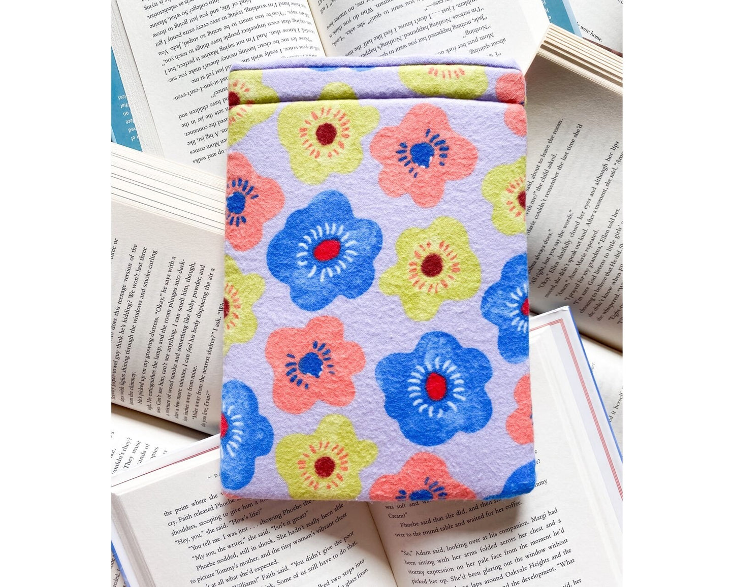 Neon Floral Padded Sleeve