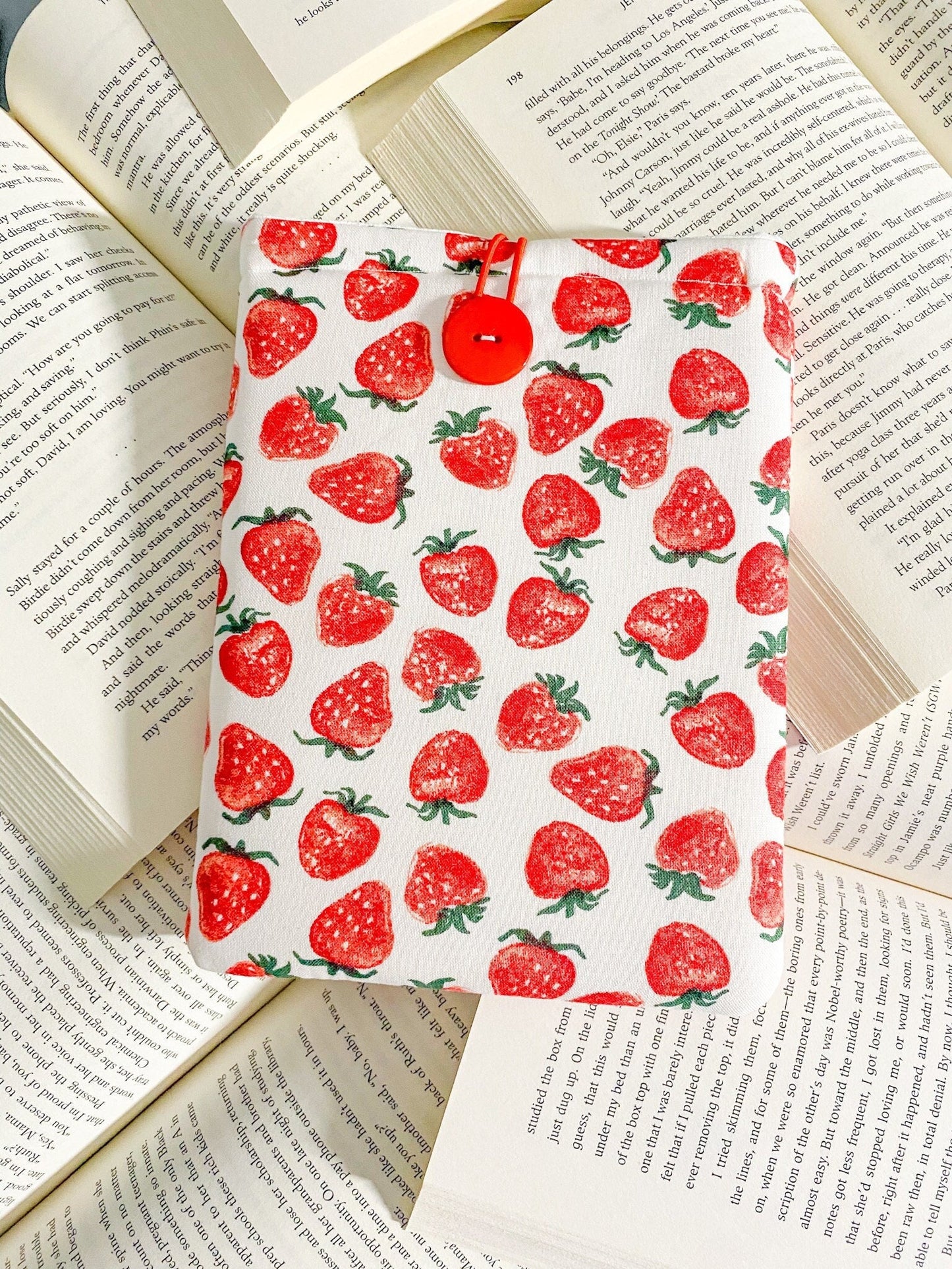 Watercolor Strawberries Sleeve