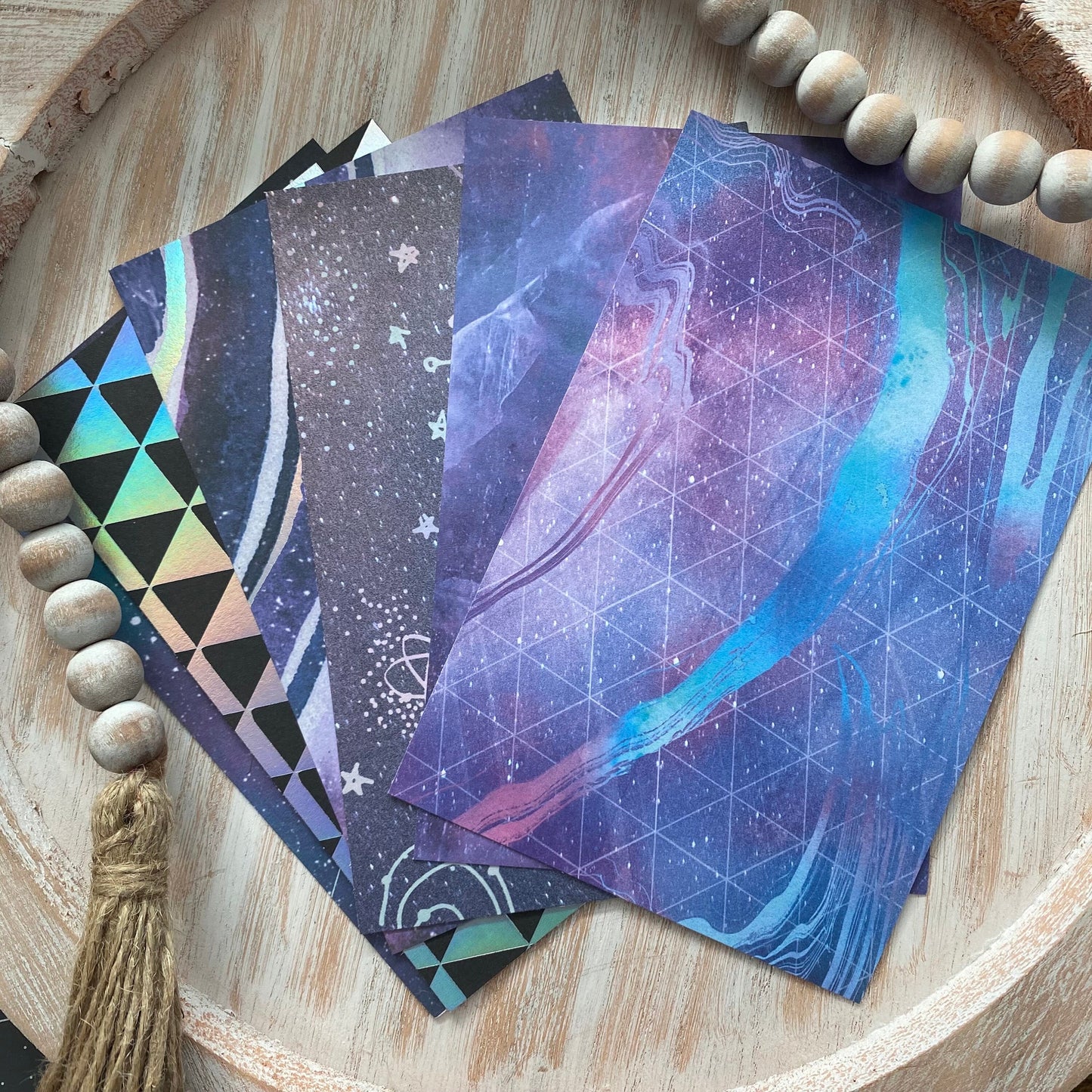 4x6 Mixed Celestial Cardstock