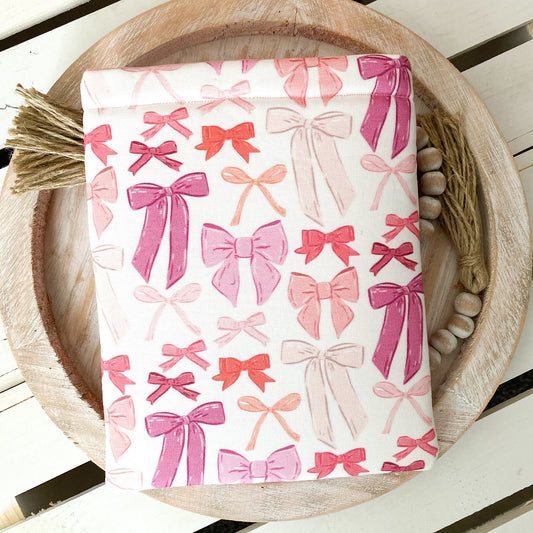 Pink Bow Padded Sleeve