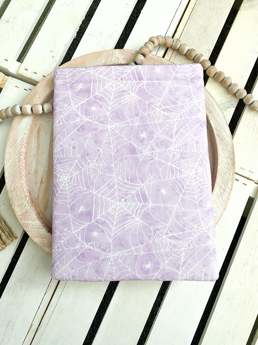 Purple Spiderweb Padded Sleeve