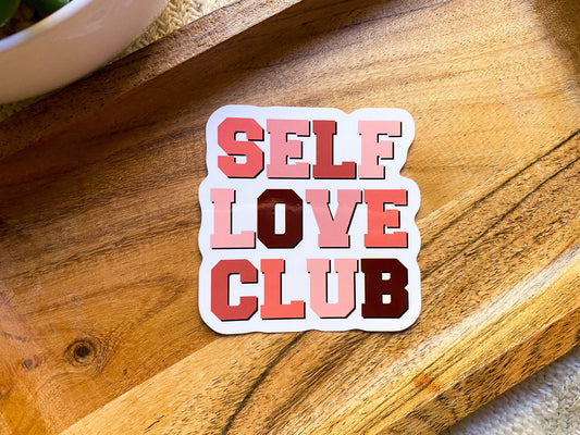 Self Love Club Matte Sticker