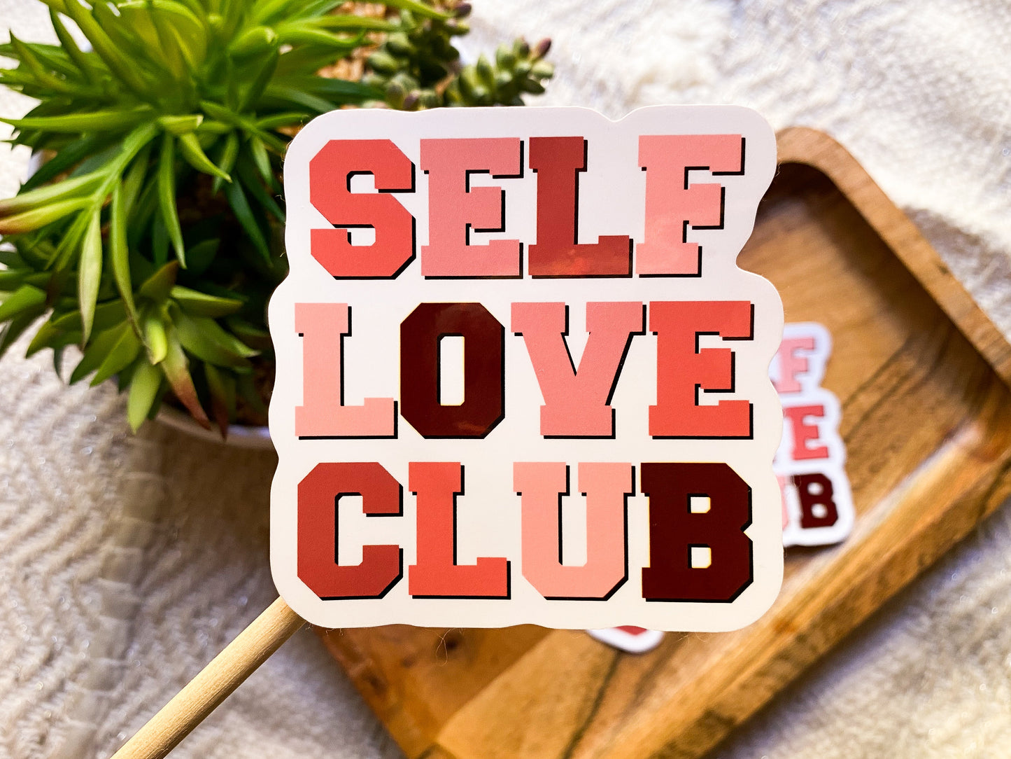 Self Love Club Matte Sticker